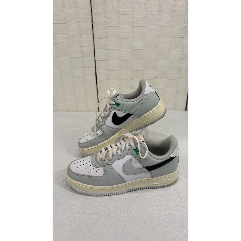 Nike Air Force 1 Low '07 LV8 'Split' light silver/black mens 7.5